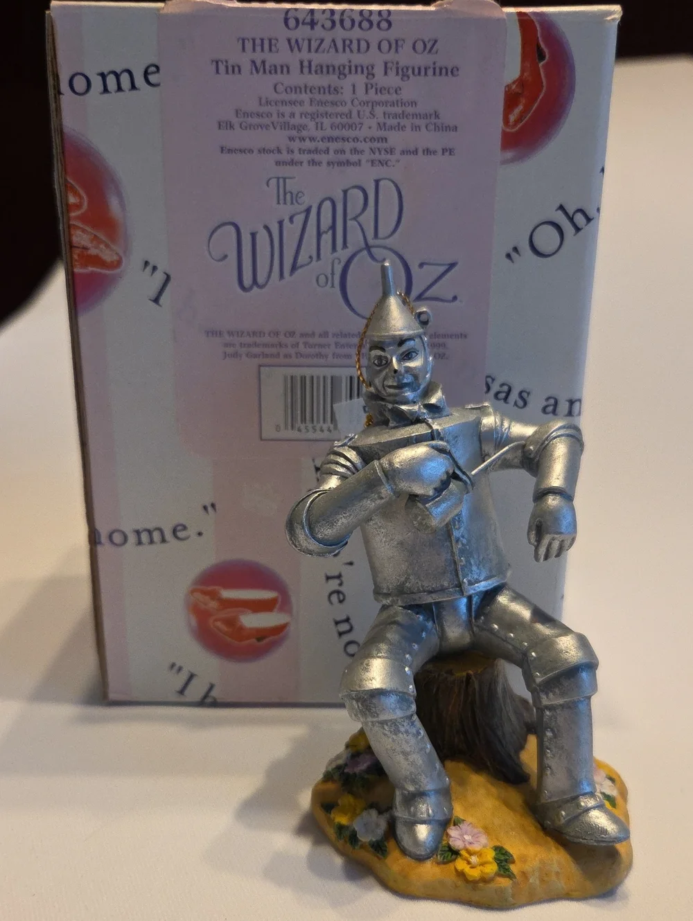 Wizard of Oz Tin Man Figurine-Ornament EUC